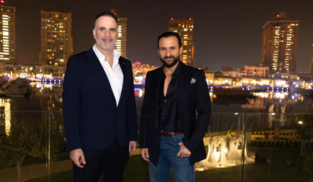 Saif Ali Khan and Alfardan Corporation Celebrate an Exclusive Evening at The St. Regis Marsa Arabia Island, The Pearl – Qatar